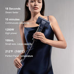 G10 Steamer for Clothes, Portable Iron and Travel Steamer, Handheld Garment Steamer, 0.9 lbs,1200W Mini Steam Iron for Travel and Home (Blue Only for 120V)