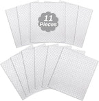 Lucomb 11 Pack Swedish Dishcloths, Reusable Kitchen Dish Rags Sponge Cleaning Cloths Cellulose Dishcloths for Kitchen Washing Dish Counters