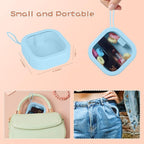 Hair Tie Organizer, Small Portable Hair Accessories Storage Can Be Stackable Or Hung On The Wall, Small Items Holder Hair Tie Organizer for Jewelry Hair Stuff Hair Clip Cotton Swab