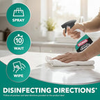 Weiman Disinfecting Granite Cleaner & Polish Value Pack - (1) 24 oz Spray Bottle, (1) 64 oz Refill