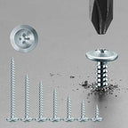 #8 x 2 Inch Wood Screw 250Pcs Alloy Steel Standard Thread Truss Head Fast Self Tapping by SG TZH