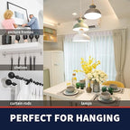 Drywall Anchors and Screws Kit, 100 Pcs Self Drilling Drywall Anchors, 50 Pcs Zinc Sheetrock Anchors and 50 Pcs #8 x 2 Metal Screws, Heavy Duty Hollow Wall Anchors, 75 Lbs Hanging Mounting