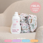 ATTITUDE Baby Fabric Softener, Unscented & Plant-Based, Liquid for Baby Clothes, HE Compatible, Vegan & Cruelty-Free, 40 Loads, 33.8 Fl Oz (Pack of 6)