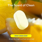 BLUELAND Multi-surface Cleaner, 4-Pack Refill, Fresh Lemon Scent, All-Purpose, Eco-Friendly Cleaning Supplies, 4 x 24 Fl oz