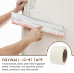 PATIKIL Drywall Repair Mesh Tape, 3 inch x 82 ft Fiberglass Repair Patch Self-Adhesive Dry Wall Joint Tape 9 Mesh Wall Hole Crack and Seam Patch, White