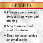 Stone Care International Daily Cleaner/Polish & Sealer Stone Care Kit for Granite, Quartz, Quartzite, Limestone Countertops - No residue, Superior Protection