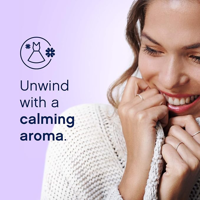 Downy Infusions Liquid Fabric Softener, Calm, Lavender & Vanilla Bean, 81 fl oz