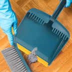 Hand Broom and Small Dustpan Set, Compact Broom Dustpan Cleaning Tool for Home and Car Interior, Portable Sweeping Accessory for Kitchen and Indoor Use