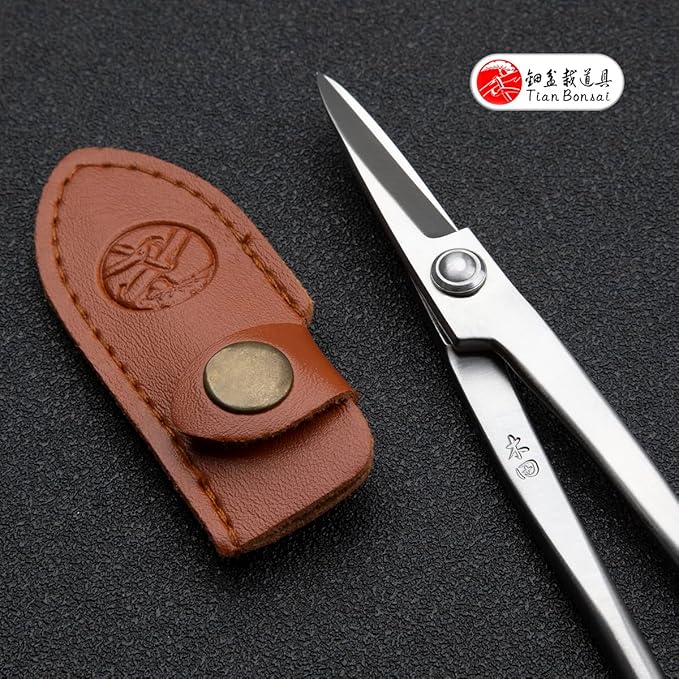 Bonsai Scissors Professional Grade Bonsai Shears Alloy Steel Bonsai Tools Equip With Tool Bag (MT-LBS-180)