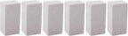 WALFRONT 6PCS Pool Pumice Stone for, PVC Material Scouring Sticks for Toilet Bowl Bathtub Shower Tile, Hard Water Remover for Kitchen Sink Swimming Pool Grates (L 15x40cm / 5.91x15.75in)
