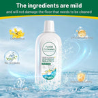 Mop Solution Osmanthus Flower Scent Compatible with Tineco Cleaning Solution, Residue & Streak Free, Suitable for All Robot Vacuum Cleaners and Wireless Wet Dry Dual-Use Vacuum Cleaners (1 bottle)