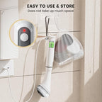 Electric Spin Scrubber Brush - Rechargeable Cordless Cleaning Brush with Full-Body IPX7 Waterproof, 6 Interchangeable Heads & 2-Speed Modes for Bathroom, Kitchen, Tile