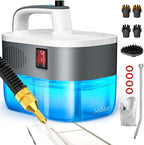 Steam Cleaner, Advanced 6-Level Adjustable Natural Steam, 10S Ultra-Fast Heat, 2500W Portable Car Steamer for Cleaning, Multi-Surface Steam Cleaner for Home Use, Kitchen, Bathroom, Grout, Tile, Floor