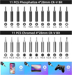 JAKEMY Precision Screwdriver Set: Building-block Screwdriver for Men, 25 in 1 Repair Tool Kit for Laptop, Computer, Macbook, iPhone, Watch, Eyeglasses