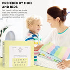 ECO ROOTS Laundry Detergent Sheets 64 loads | ECO FRIENDLY Unscented Sheets, Liquidless Travel Size Laundry Strips Detergent, Zero Waste Plastic Free Sustainable Washer Products