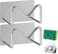 2-Pack Stainless Steel Sponge Holder, Kitchen Sink Caddy Organizer, SUS304 Rustproof, Brushed Finish