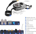 Steam Cleaner,15s Heat-Up,1.4L Tank,Steamer for Cleaning with 10 pcs Accessories,Multi-2500W High Temperature and Pressure handheld steamer,Steam Clea (4-【02】Gary)