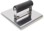 MARSHALLTOWN QLT Stainless Steel Hand Edgers, Plastic Handle, 152mm Width, 152mm Length, 19mm Radius, 22mm Lip, Made In The USA, CE515SP