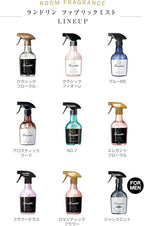 Laundrin Fabric Refresher Spray, Pet Odor Eliminator for Home, Room Essentials Fabric Spray, Odor & Bacteria Removal for Mattress, Curtain, Sofa, Carpet, Furniture, and Bedding - 300ml, No. 7