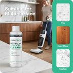 Think Crucial 72x Uses SUPER Concentrate Compatible with Roborock® Dyad & Dyad Pro – 6 oz Neutral pH Multi-Surface Floor Cleaning Solution