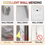 Drywall Patch Repair Kit with Scraper, Wall Spackle Repair Paste, Wall Mending Agent Quick and Easy Solution to Fill The Holes for Home Wall, Plaster Dent Repair and Wood Scratch Repair