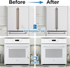 White Paint Multi Surface Semi-Gloss White Touch Up Paint Repair for Wall,Door,Cabinets,Wood,Furniture, Appliance,Tile,Porcelain,Touch Up Paint Pen for Refrigerators,Washers,Dishwashers,Microwave,Oven
