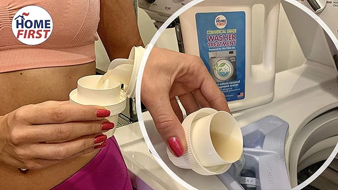 Washing Machine Heavy Duty Cleaner Deodorizer - Eco-Friendly of Control Mold And Mildew From Behind the Drum or Door of Your Front or Top Load Washer Machine Including HE