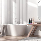 Soap Dispenser with Stickers, Stainless Steel Case Glass Liner Hand Pump Dispenser, Refillable Dish Soap Dispenser for Kitchen Bathroom, Decorative Liquid Hand Soap Dispensers Matte Black(10 OZ)