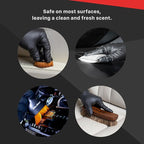 Maxshine All in One Interior Cleaner, Conditioner, & Protectant Kit (AC09) - Professional Grade Interior Detailing - 5 Pack Microfiber Towels - Works on Vinyl, Leather, Plastic, & Upholstery