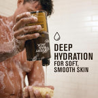 Every Man Jack Nourishing Coastal Moss Mens Body Wash for All Skin Types - Naturally Derived Ingredients - Cleanse and Hydrate Skin with Coconut and Glycerin - 24oz 2 Bottles
