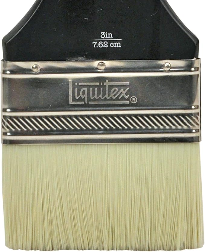Liquitex Large Scale Broad Flat/Varnish Brush, 3"