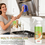 Electrolyzed Ion Kitchen Cleaner Spray, Cleanse Kitchen Appliance Cleaner,Multi-purpose Household and Kitchen Cleaning Spray,Natural Formula to Household Appliances(4FL OZ*2PCS)