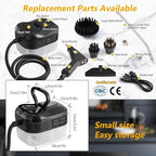 Handheld Steam Cleaner, 2500W High Pressure Multi-Surface Steam Cleaner for Home Use, Car Steamer For Cleaning Auto Detailing Kitchen Floors Tools