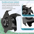 Upgrade 1622 Power Tiller Tines Compatible with Man-tis 7222, 7225, 7260, 7261, 7262, 7920, 7924, 7940 Tiller/Cultivators, Till up to 10-Inch deep and 9-Inch, It Can Effectively Loosen and Treat Soil