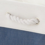 Storage Bins - Large Baskets for Storage Cubes with Handles Organization and Storage Baskets Gifts for Empty 15.7 (L) x 11.8 (W) x 8.2 (H) inches