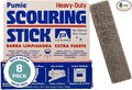 PUMIE Scouring Stick, 8 Pack, US Pumice Pummis Stone, Remove Hard Water Rings, Foot Pumice Stone, Pool Cleaning Stone (8 Pack)