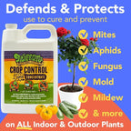 Trifecta Crop Control Super Concentrate All-in-One Natural Pesticide, Fungicide, Miticide, Insecticide, Help Defeat Spider Mites, Powdery Mildew, Botrytis, Mold and More on Plants 32 OZ