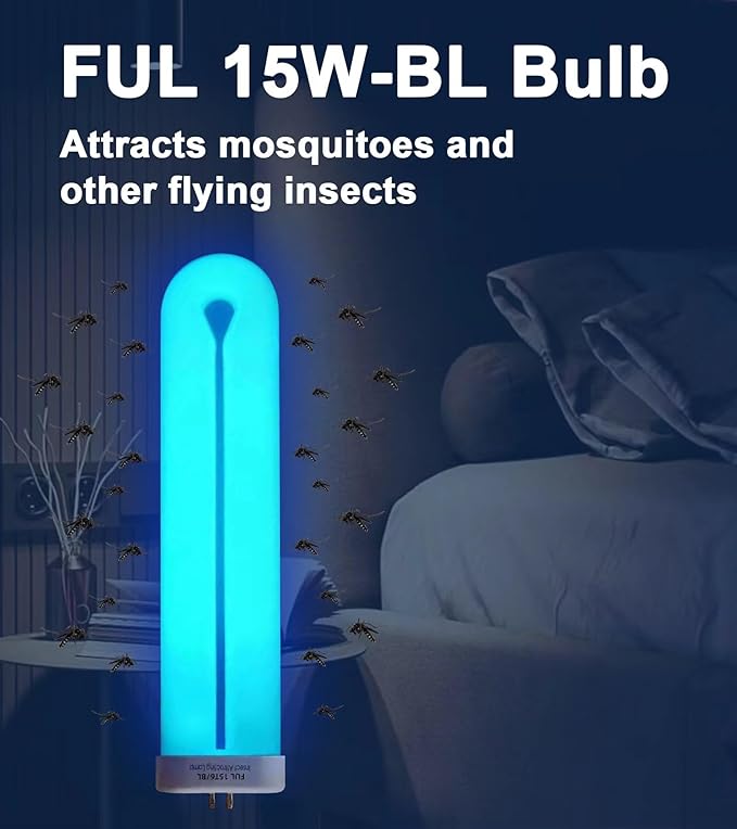 7.7 Inch BF35 Replacement Bulb 15 Watt for BK-15D Stinger FP15 TZ15 Hemiua 4 Count