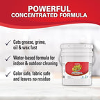 Krud Kutter KK05 Original Concentrated Cleaner/Degreaser Stain Remover, 5 Gallon