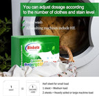 Laundry Detergent Sheets - Up To 128 Loads, Hypoallergenic, Eco-Friendly Forest Scent, Biodegradable, Plastic Free, Liquidless Laundry Sheets Suitable for Sensitive Skin