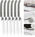 Thin Cleaning Brush Set - Gap Cleaning Tools, Multi-Purpose Hard Bristle Grout Scrub Brushes & Grout Cleaner Brush for Deep Scrubbing in Kitchen, Bathroom, Toilet, Sink Gap