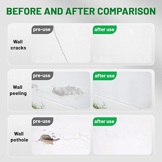 Drywall Repair Kit, Spackle Wall Repair Patch Kit with Scraper, (Pack of 2)