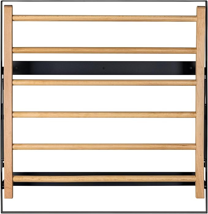 TOMACE Wall Mounted Clothes Drying Rack Laundry Drying Rack Collapsible