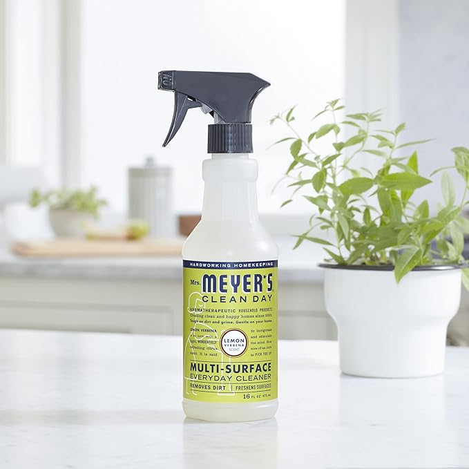 MRS. MEYER'S CLEAN DAY All-Purpose Cleaner Spray, Lemon Verbena, 16 fl. oz