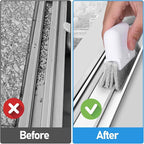 Palksky Window Track Cleaner Set, Window Groove Cleaning Brush Tools, 7 Pieces