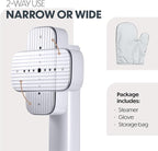 Portable Steamer for Clothes, Travel Garment Steamer for Fabric Wrinkles Remover with Heat-Resistant Glove, 18s Fast Heat-up, 90ml Water Tank, 1200W | Hand Steamer for Home, Office and Travel