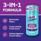 Laundry Deodorizer, In-Wash Scent Booster, 3-in-1 Odor Eliminator, Long Lasting Scent, Protects Against Odors, Laundry Odor Remover, Scent Booster & Laundry Freshener, Fresh Scent, 12 oz