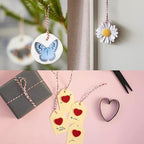 Benvo Pack of 2 Green White Cotton Twine and Red White Packing String Christmas Xmas Twine Rope Ribbon Cord for Baking, Butchers, DIY Crafts Wrapping Ornaments Hanging 656 ft Long