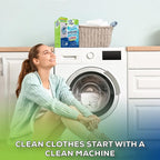 True Fresh Washing Machine Cleaner Tablets - 25-Pack & 15-Pack - Deep Clean & Descale All Internal Parts, Ideal for All Washers Top Load, Front Load, HE, Septic Safe (40 Tablets)