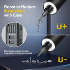 3.7V Precision Electric Screwdriver Set,76 IN 1 Magnetic Storage Mini Electric Screwdriver Cordless Set with LED Display,5 Torque Settings Repair Tool Kit for Electronics Phone Camera Laptop Watch
